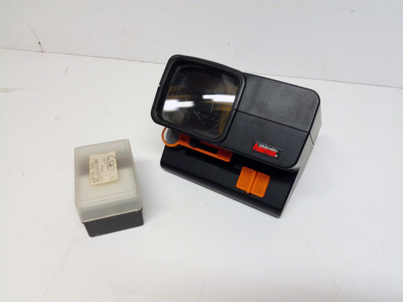 visor diapositivas hama lupa luz pilas plastico 13x15x12.5 1u